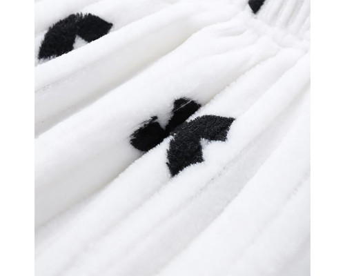 Жіноча піжама Lesko 2023 Bow 2XL White-Black Жіноча піжама Lesko 2023 Bow 2XL White-Black