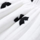 Жіноча піжама Lesko 2023 Bow 2XL White-Black