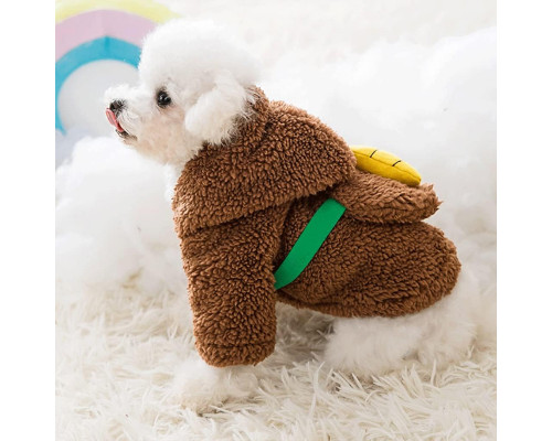 Светр для собак і котів No Brand Тедді 2011SXSL5932 Brown S 13135-84828