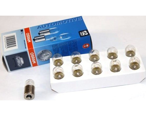 Автолампа ук. OSRAM 5008 R10W 12V BA15s 10X5 Автолампа ук. OSRAM 5008 R10W 12V BA15s 10X5