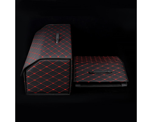 Автомобільний органайзер Lesko XY0-52 Black-Red 40*31*29 см Автомобільний органайзер Lesko XY0-52 Black-Red 40*31*29 см