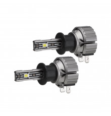 Комплект світлодіодних ламп Starlight E2 H3 9-18V 36W Pk22s chip 3570 6500K