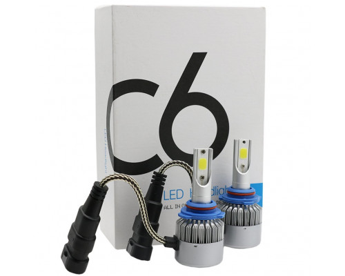 Комплект LED ламп C6 HeadLight H11 12v COB Комплект LED ламп C6 HeadLight H11 12v COB