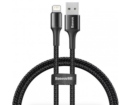 USB кабель Lightning BASEUS для зарядки і синхронізації iPhone iPod iPad c підсвічуванням 2 м Чорний USB кабель Lightning BASEUS для зарядки і синхронізації iPhone iPod iPad c підсвічуванням 2 м Чорний