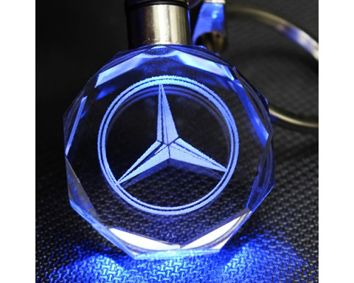 Брелок автомобільний на ключі Мерседес GF авто брелок з логотипом Mercedes з підсвічуванням (2323446) Брелок автомобільний на ключі Мерседес GF авто брелок з логотипом Mercedes з підсвічуванням (2323446)