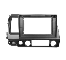 Перехідна рамка Lesko 10.1" Honda Civic 2008-2011 р HO-083T Black (6473-22635)