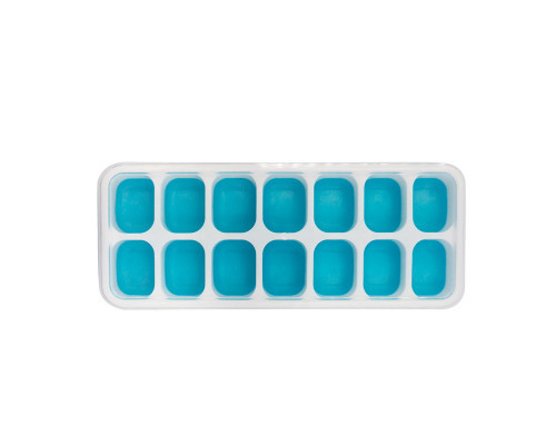 Силіконова форма для льоду cumenss AI-814 Cube 14 Blue Силіконова форма для льоду cumenss AI-814 Cube 14 Blue