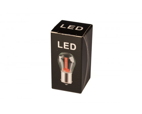 Світлодіодна лампа StarLight T25 18 chip СОВ 12V WHITE FLASH у скляній колбі Світлодіодна лампа StarLight T25 18 chip СОВ 12V WHITE FLASH у скляній колбі