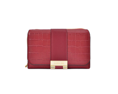 Жіночий гаманець Eastern STAR C319-3A 15х10 см Red 13198-84707