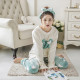 Жіноча піжама Lesko Mickey Mouse White + Blue M домашній костюм