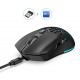 Миша бездротова HXSJ Т28 з акумулятором та RGB підсвічуванням 2,4G+Bluetooth Black
