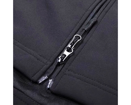 Тактична куртка Soft Shell No Brand A001 L Чорний (4255-12319)