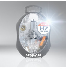 Комплект запасних ламп для легкових автомобілів OSRAM CLK H7