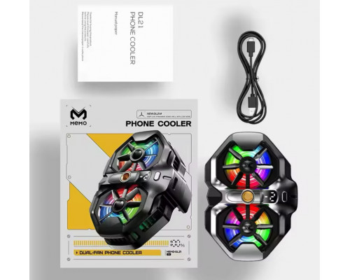 Охолодження-вентилятор MEMO DL21 Чорний 487638699