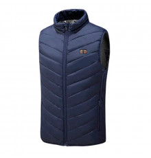 Жилетка з підігрівом Lesko M01-9S 5XL Blue