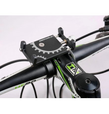 Велотримач для телефону Х1 Bicycle Gear Phone Holder Black (050494)