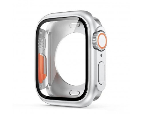 Захисний чохол для Apple Watch Choice 3 в стилі Ultra 45 мм Silver Захисний чохол для Apple Watch Choice 3 в стилі Ultra 45 мм Silver
