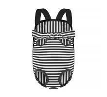 Рюкзак-кенгуру для тварин No Brand DT834 Strip Black-White M 12704-84184