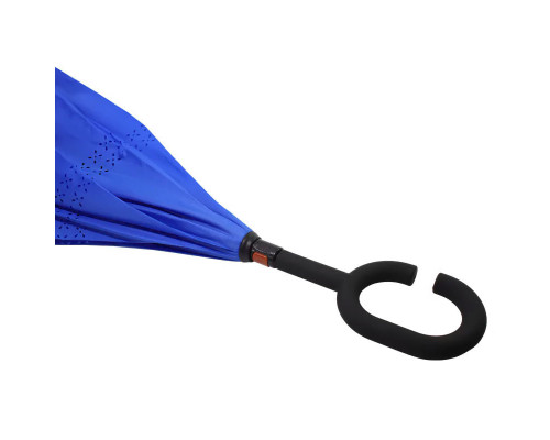Жіноча парасолька навпаки Lesko Up-Brella Синій Жіноча парасолька навпаки Lesko Up-Brella Синій