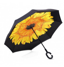 Розумна парасолька Up-Brella Жовта Квітка (2907-7783)
