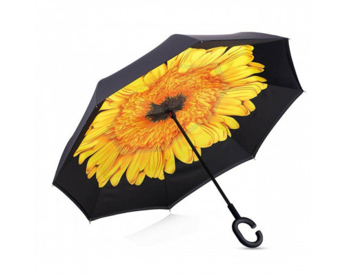 Розумна парасолька Up-Brella Жовта Квітка (2907-7783) Розумна парасолька Up-Brella Жовта Квітка (2907-7783)