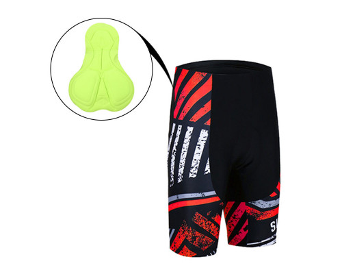 Велокостюм чоловічий Siilenyond XM-DT-050 Shorts Stripes Red XS Велокостюм чоловічий Siilenyond XM-DT-050 Shorts Stripes Red XS