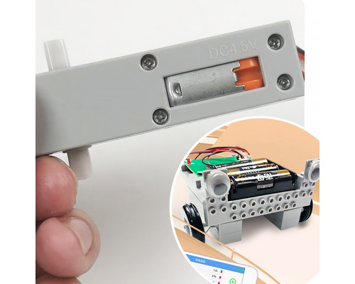 STEM-конструктор Lesko TXMR-004 робомобіль 18 деталей STEM-конструктор Lesko TXMR-004 робомобіль 18 деталей