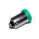 Світлодіодна лампа AllLight T 8.5 1 діод 5050 BA9S 12V 0.45W GREEN