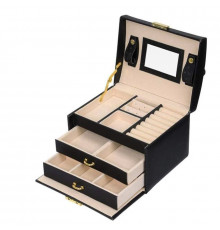 Скринька для прикрас Casegrace SP-01111 17х12 см Black 12183-83887