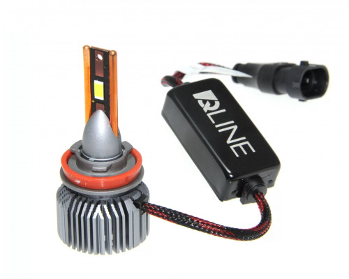 Лампи світлодіодні QLine Ultra 55W H11 6000K 2 шт Лампи світлодіодні QLine Ultra 55W H11 6000K 2 шт