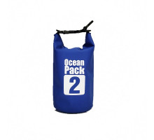 Водонепроникна сумка рюкзак гермішок Ocean Pack 2 л Blue (55355252)