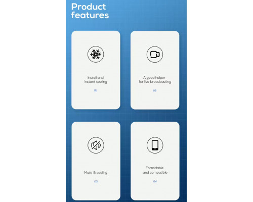 Охолодження-вентилятор MEMO DL22 Чорний hub_wzr09n
