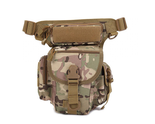 Сумка тактична на стегно Aokali Outdoor A90 Камуфляж (5358-41948) Сумка тактична на стегно Aokali Outdoor A90 Камуфляж (5358-41948)