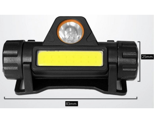 Ліхтар налобний акумуляторний Bluefield РН2 5W 2 лампи XPE + COM 500 Lm Чорний (ФH050566) Ліхтар налобний акумуляторний Bluefield РН2 5W 2 лампи XPE + COM 500 Lm Чорний (ФH050566)