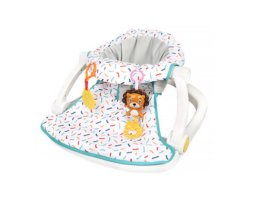 Крісло-сидіння для малюка Tiibaby 68176 50х30 см Білий 13204-84445