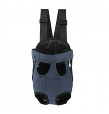 Рюкзак- кенгуру для котів і собак Lesko SY210814 M Dark Blue (12665-76070)