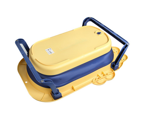 Дитяча ванна Bestbaby BH-327 Blue+Yellow складана Дитяча ванна Bestbaby BH-327 Blue+Yellow складана