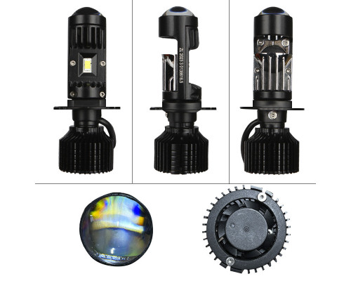 Автомобільні світлодіодні LED лампи далекого та ближнього світла DXZ A-Y10 H7 2 шт 13063-83437