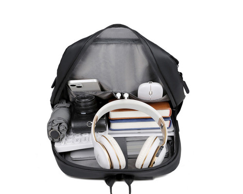 Рюкзак міський No Brand BLH6868 44х29 см Black 13083-84486