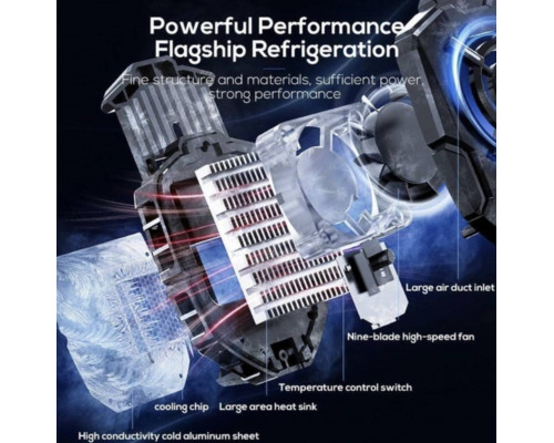 Кулер активне охолодження з елементом Пельтьє Dobe MEMO для планшета затискач радіатор CoD Sarawolf