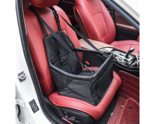 Органайзер сумка на сидіння в авто для тварин Icar 40х33х24 см Чорний (С051341)