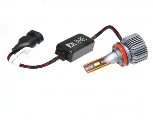 Лампи світлодіодні QLine Ultra 55W H11 6000K 2 шт Лампи світлодіодні QLine Ultra 55W H11 6000K 2 шт