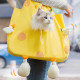 Сумка-перенесення для котів та собак No Brand Сookies 2404SXMJ3153 34х37 см Yellow 13143-84836