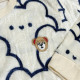 Жіноча піжама Lesko 302 Bear M White-Blue