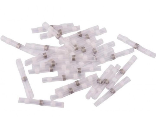 Термозбіжна гільза з припоєм PR термоусадка 0.25-0.34 мм² 50 шт Білий (C050945-50)