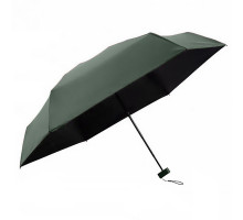 Міні-парасолька Lesko 191T Dark Green (12336-75025)