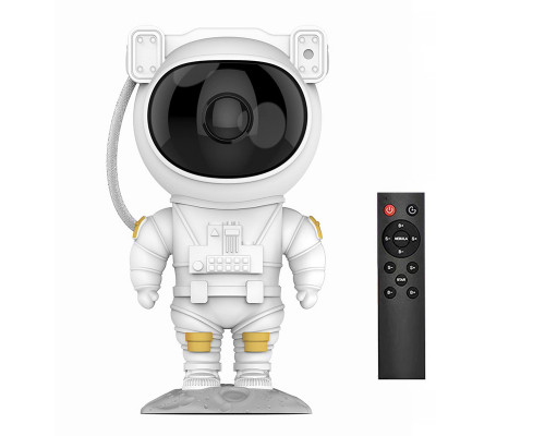 Проектор-нічник Starry sky Астронавт 20210907 White 12 режимів 13057-83965