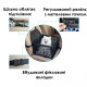 Сумка для тварин в авто Lesko SY-2022-0628 Black