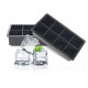 Форма для льоду силіконова Ice Кубики 8 комірок 21x11.5x5 см Чорний (C051352)