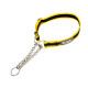 Нашийник зашморг для собак TUFF HOUND TC00105 Yellow Black M 40-60 см з повідцем (5699-16528)